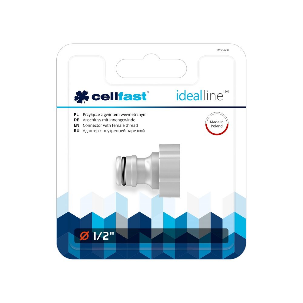 Cút nối ren trong Cellfast Ideal Line Plus 2