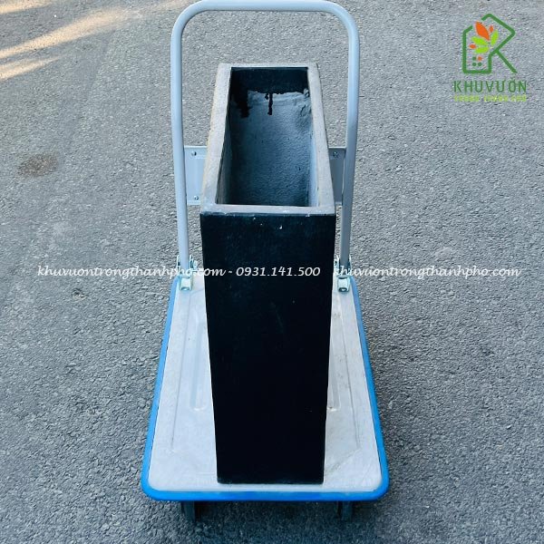 Chậu đá mài hộp chữ nhật 60x20x60cm 2