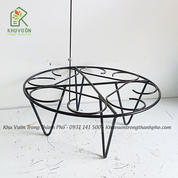 Đôn Kê Chậu Tròn 30x12cm