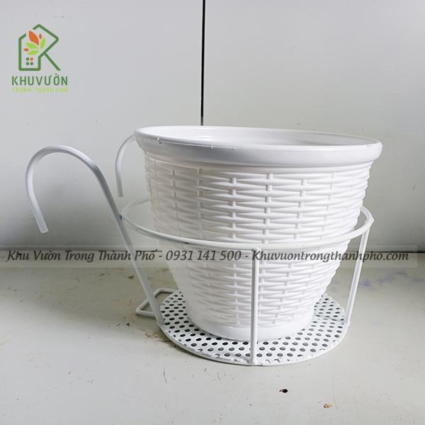 Khung Sắt Tròn Treo Ban Công 3