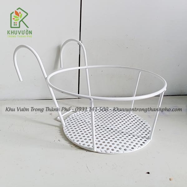 Khung Sắt Tròn Treo Ban Công