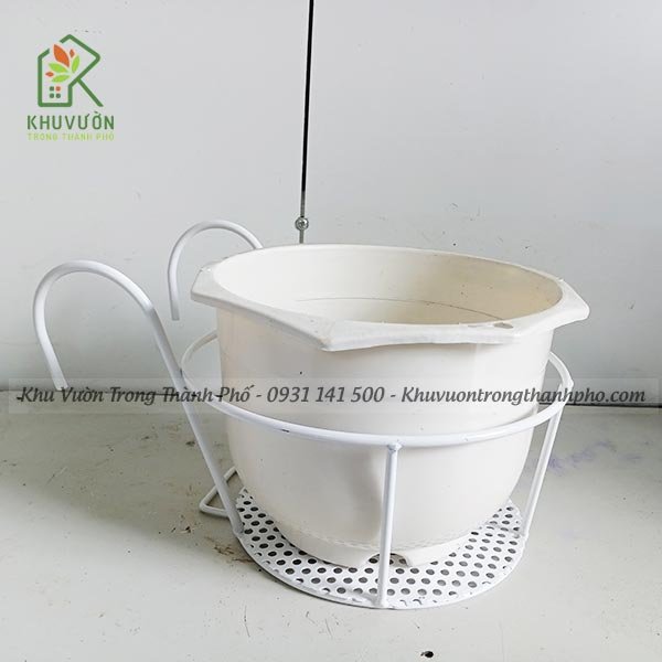 Khung Sắt Tròn Treo Ban Công 2