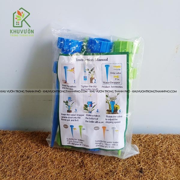 10 Đầu tưới tự động gắn chai nước 3