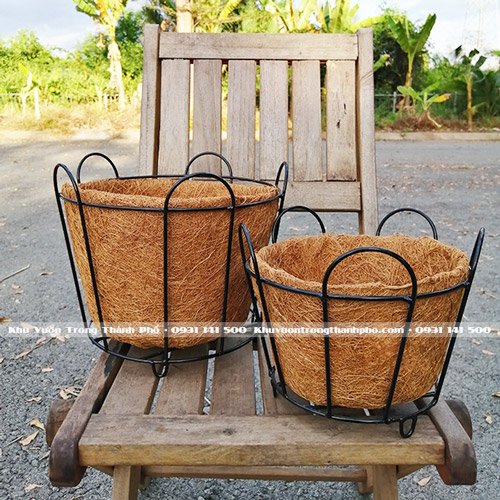 Chậu Treo Xơ Dừa Tròn 1T8 2