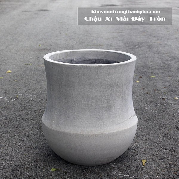 Chậu Xi Măng Đáy Tròn 36×41