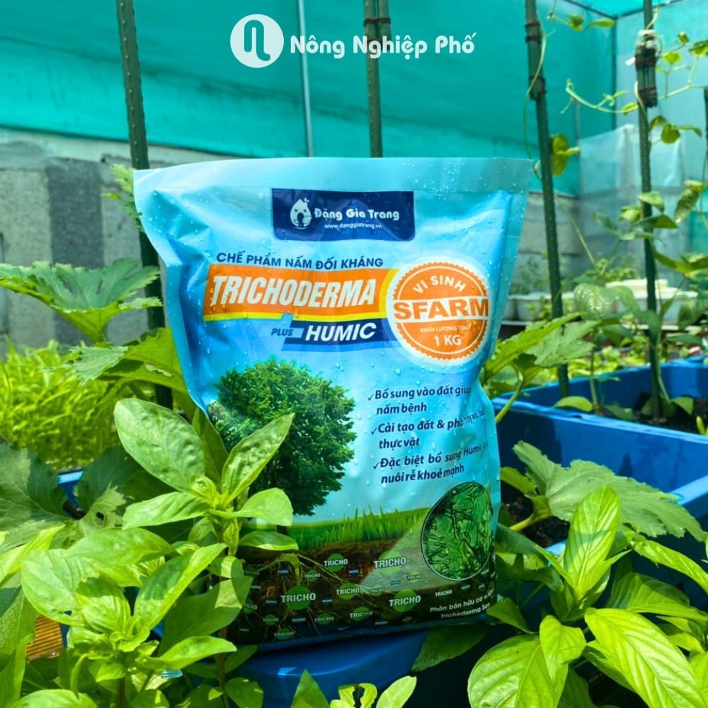 Chế phẩm Trichoderma Humic Plus SFARM (1kg) – Nấm đối kháng, cải tạo đất hiệu quả 3