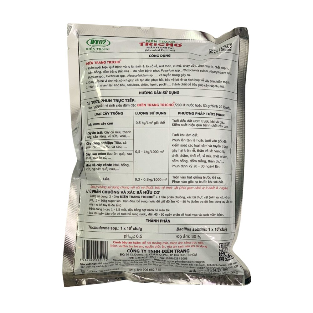 Nấm đối kháng Trichoderma Điền Trang – Gói 500 gram 3