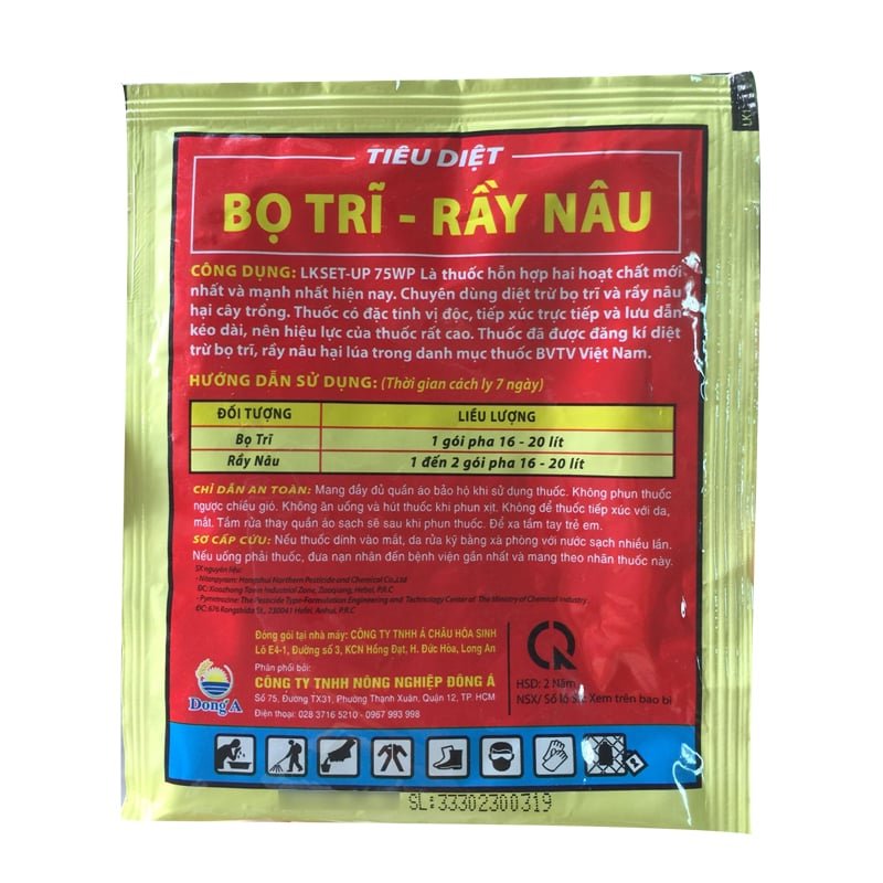 Thuốc trừ sâu rầy LK SETUP 75WP siêu trị bọ trĩ – Gói 10g 3