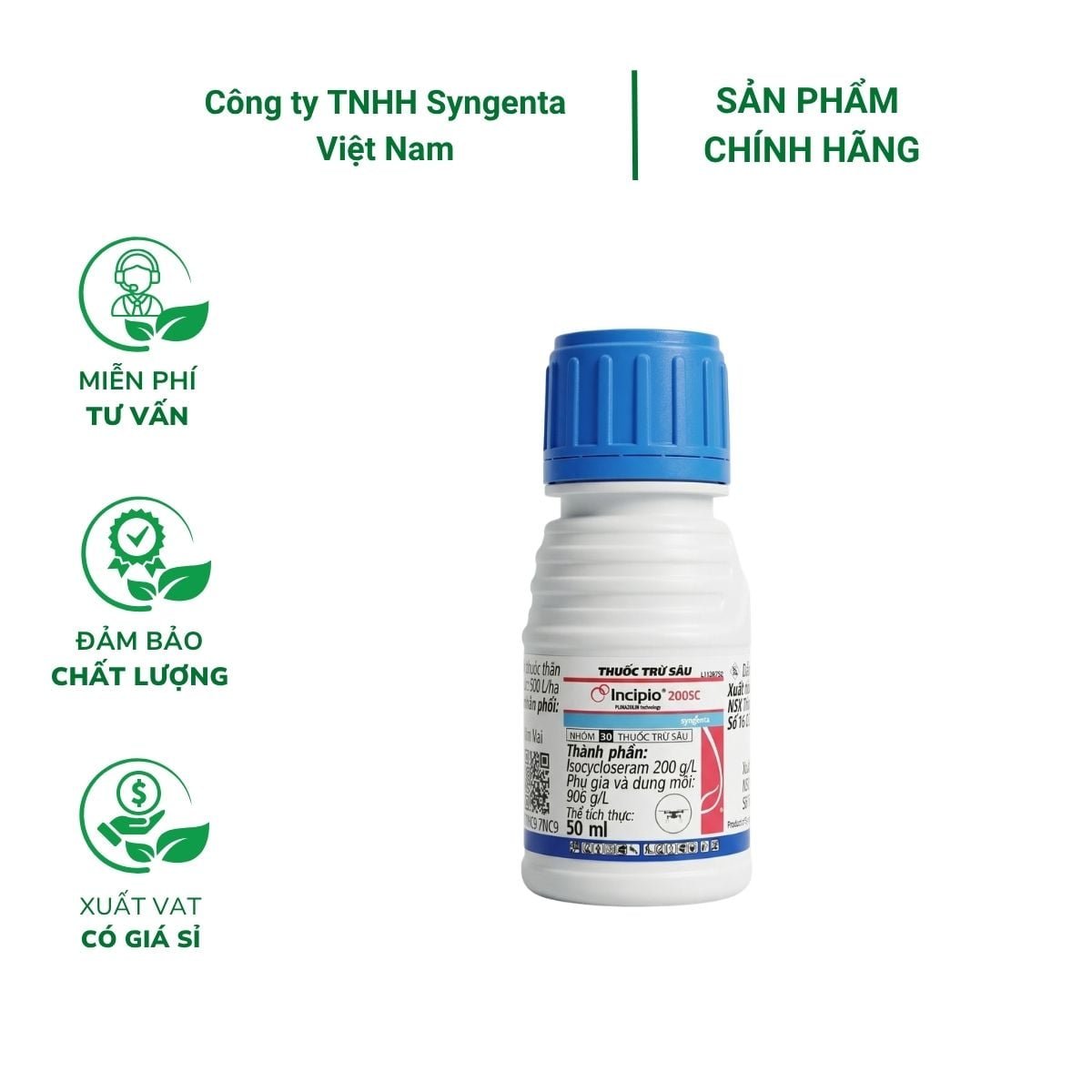 Thuốc trừ sâu INCIPIO 200SC