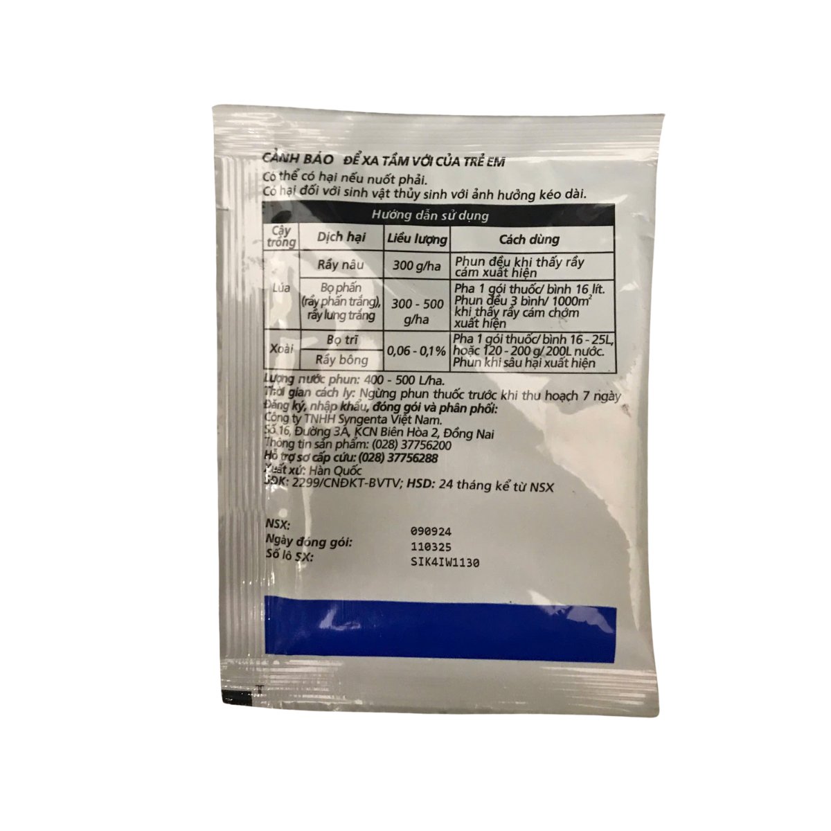 Thuốc trừ sâu CHESS 50WG (Gói 25 gram)- Đặc trị rầy nâu, rầy phấn trắng, bọ trĩ 3