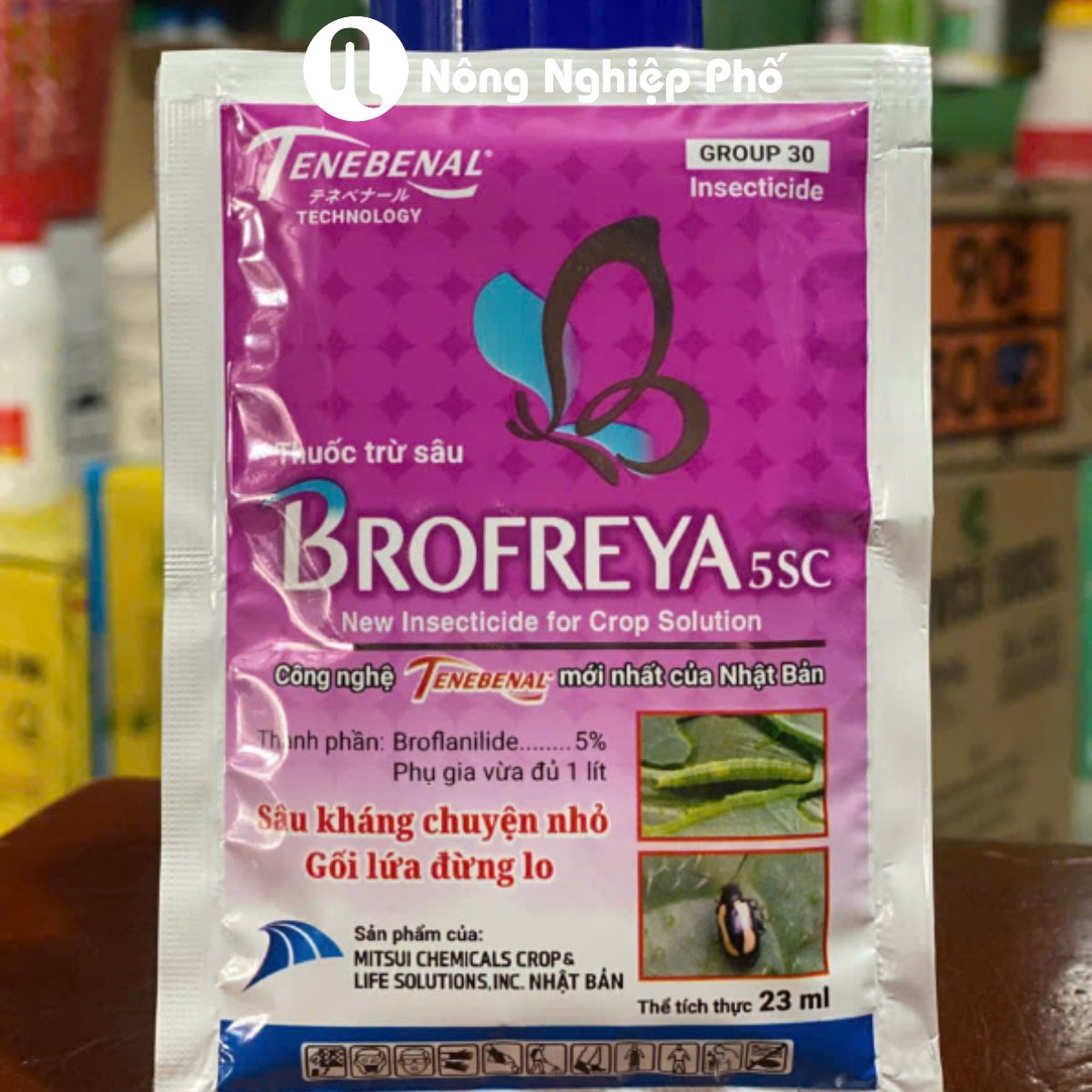 Thuốc trừ sâu BROFREYA 5SC – Gói 23ml 2