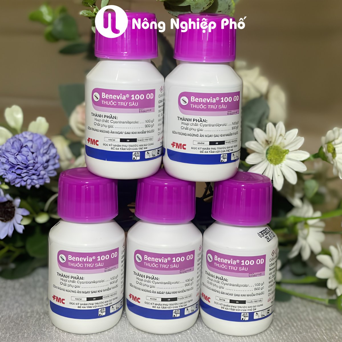 Thuốc trừ sâu FMC BENEVIA 100OD 50ml Phòng trừ các loài Bọ Trĩ, Rầy Phấn Trắng và côn trùng gặm nhấm. Hiệu quả sau 1 lần sử dụng. 3