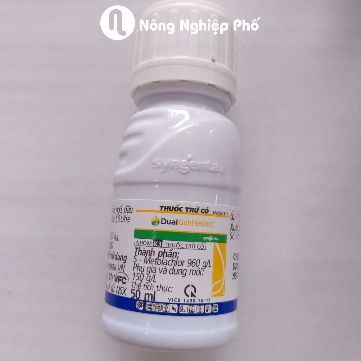 Thuốc trừ cỏ Dual Gold 960EC – Lọ 250ml 3
