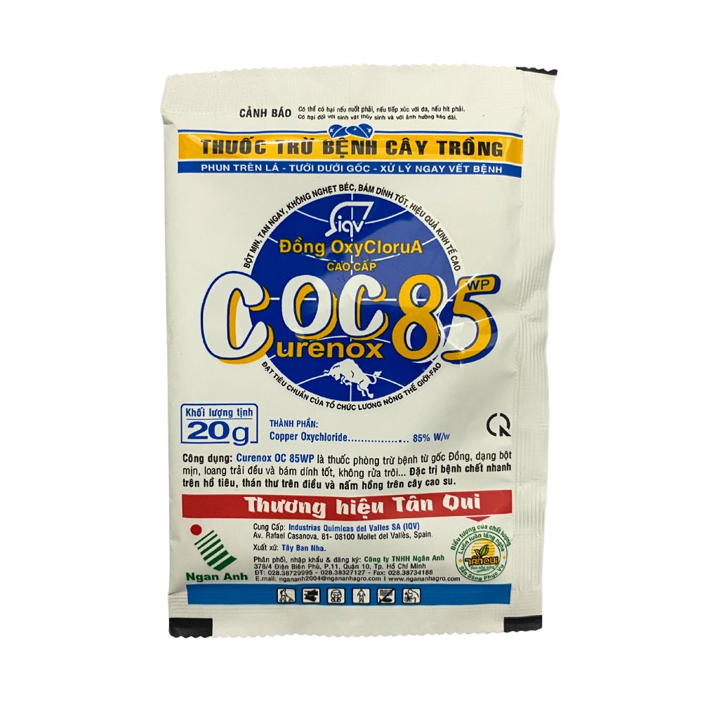 Thuốc trừ bệnh cây trồng COC85 (20g) – Trừ nấm và vi khuẩn từ gốc đồng 2
