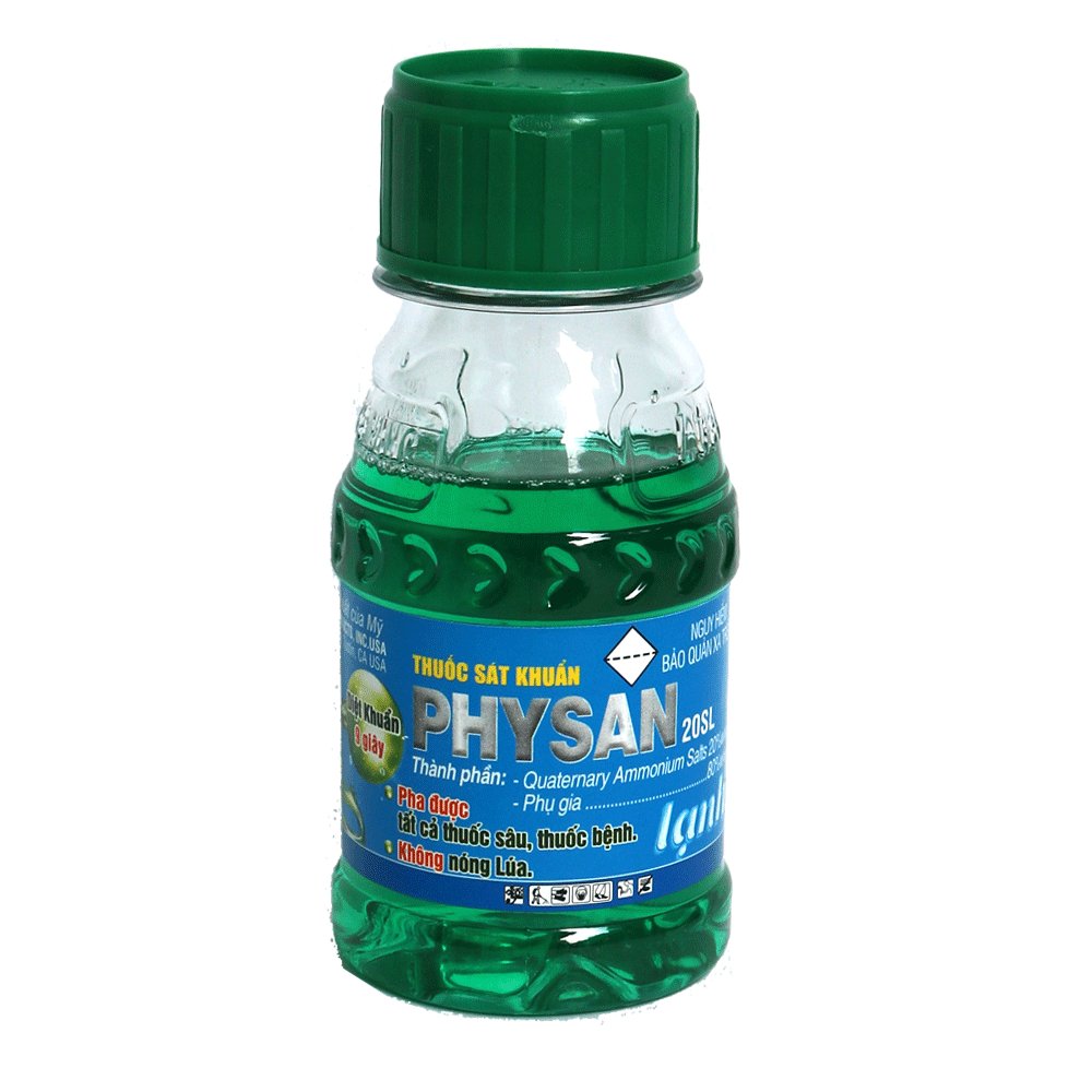 Thuốc sát khuẩn Physan 20SL trừ bệnh thối nhũn – Chai 100ml 2