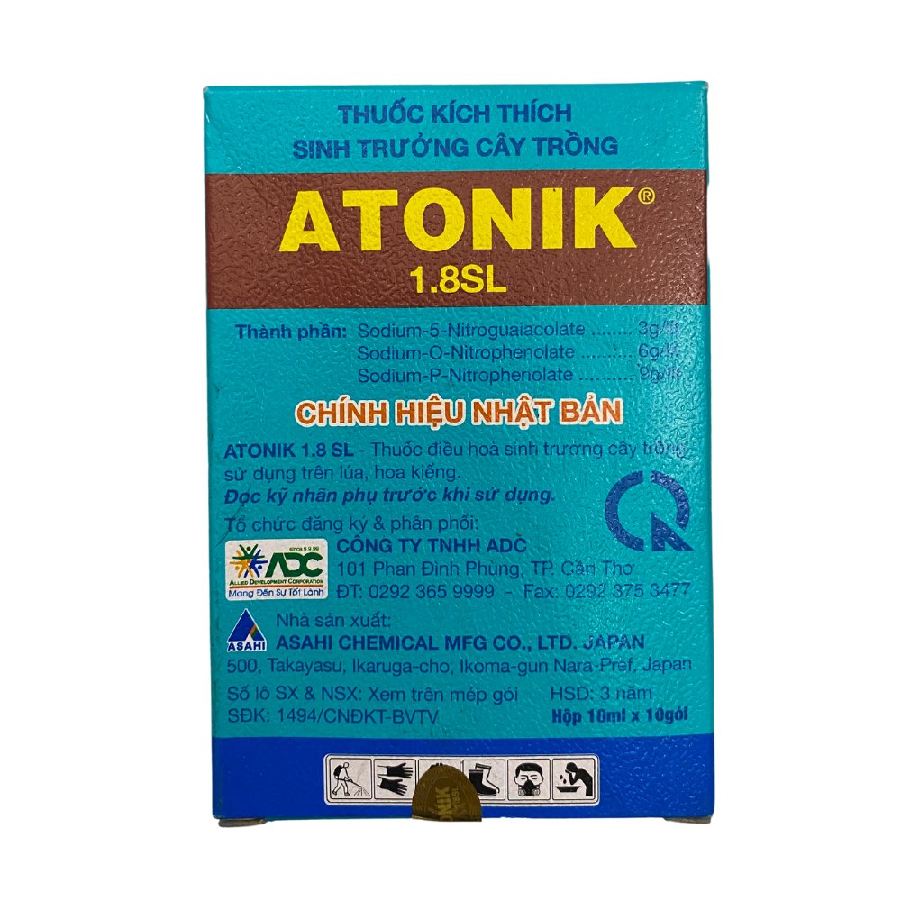 ATONIK (10ml) – Kích rễ, bật mầm mạnh cho cây trồng và hoa kiểng 3