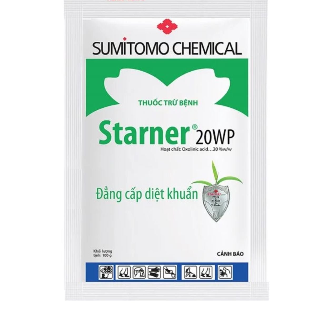 Thuốc đặc trị vi khuẩn Starner 20WP – Gói 100 gram