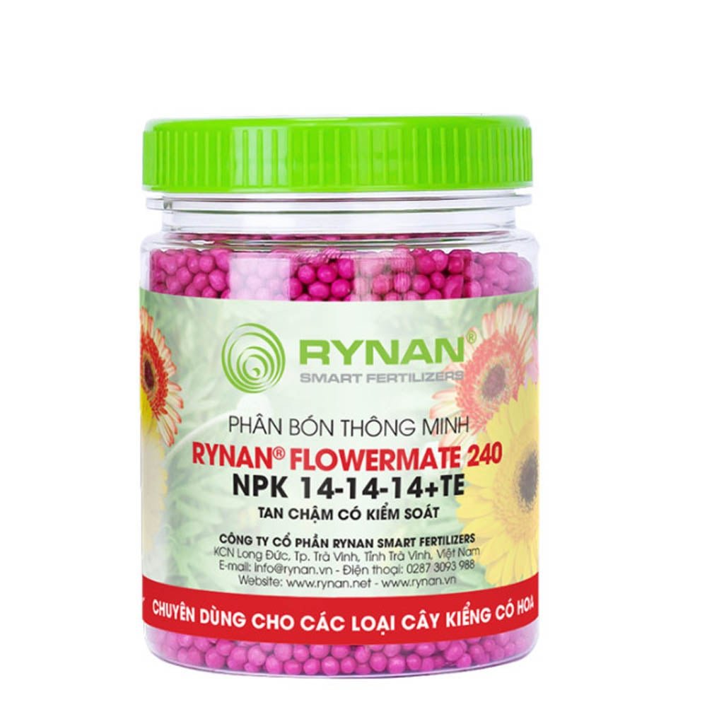 Phân tan chậm Rynan FM 240 ( 14-14-14 )- Dưỡng cây khỏe mạnh, thân lá xanh tốt 2
