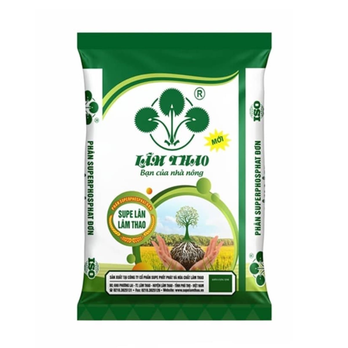 Phân lân Lâm Thao – Supe Lân (Bao 50kg) – Kích rễ mạnh, tăng đậu trái 3