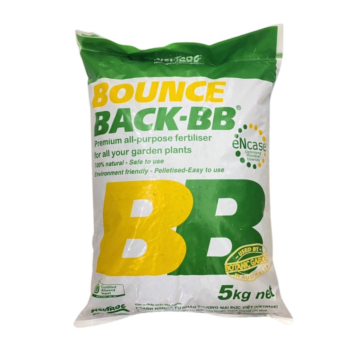 Phân hữu cơ Úc BOUNCE BACK – Phân hữu cơ đậm đặc dạng viên, đầy đủ dưỡng chất, dễ sử dụng 2