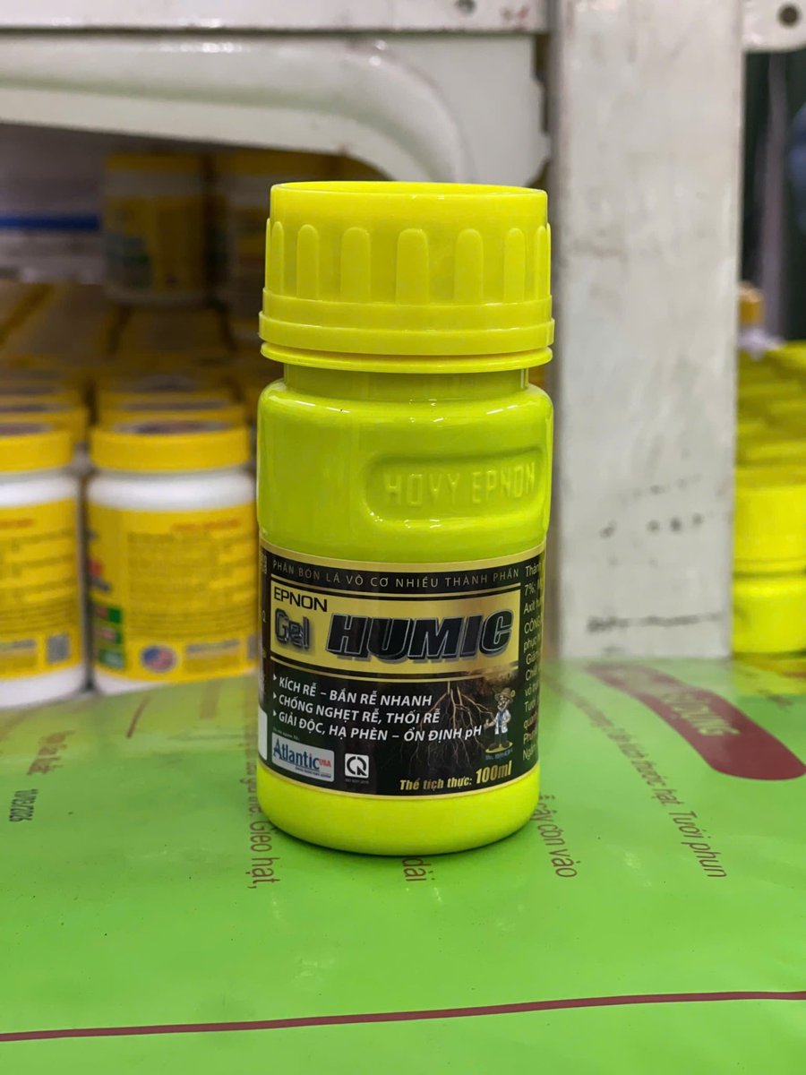 Phân bón lá EPNON Gel HUMIC giúp Kích nảy mầm, ra rễ nhanh, phục hồi cây hiệu quả – chai 100ml 2