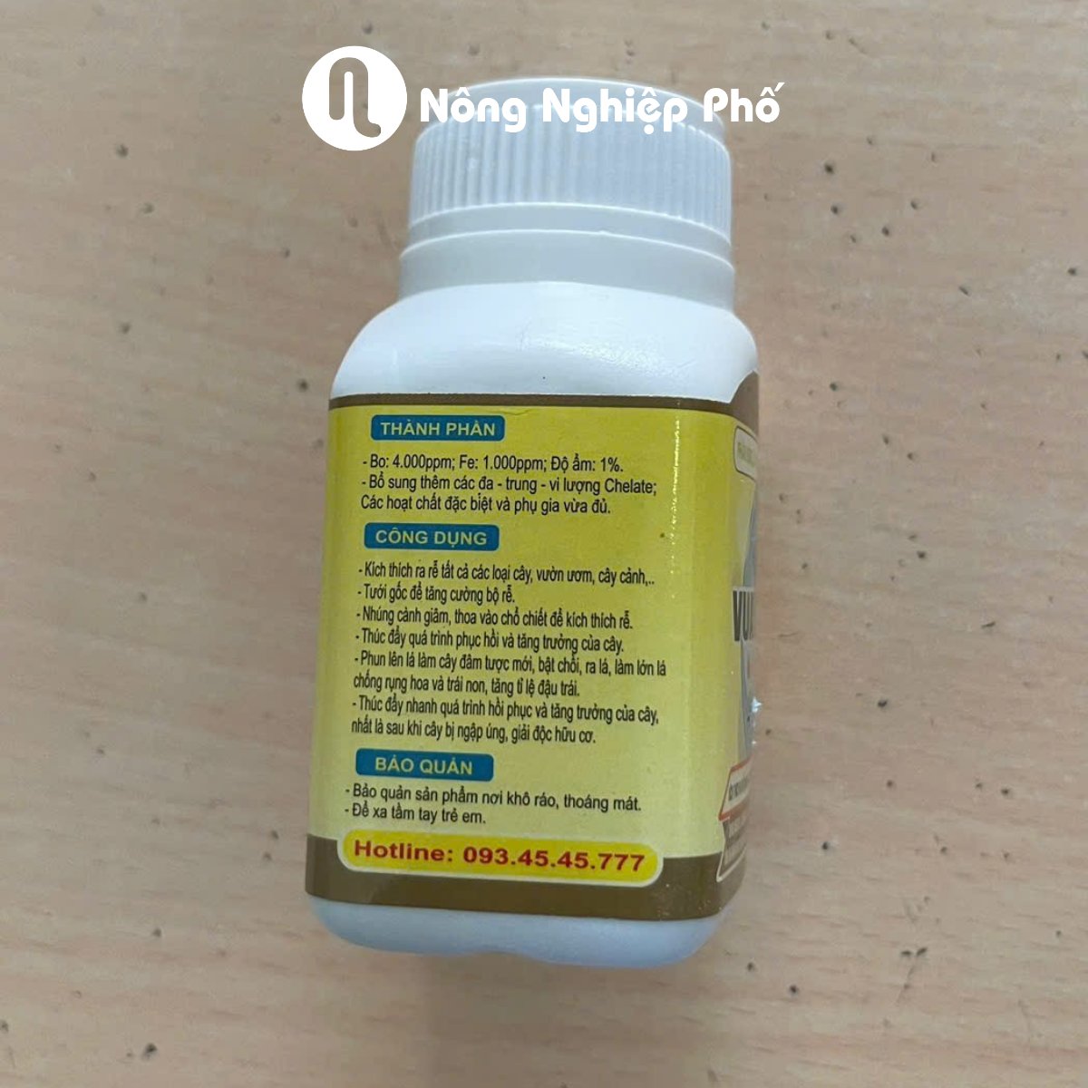 Phân bón lá vi lượng Vua ra rễ cực mạnh – Lọ 100gr 3