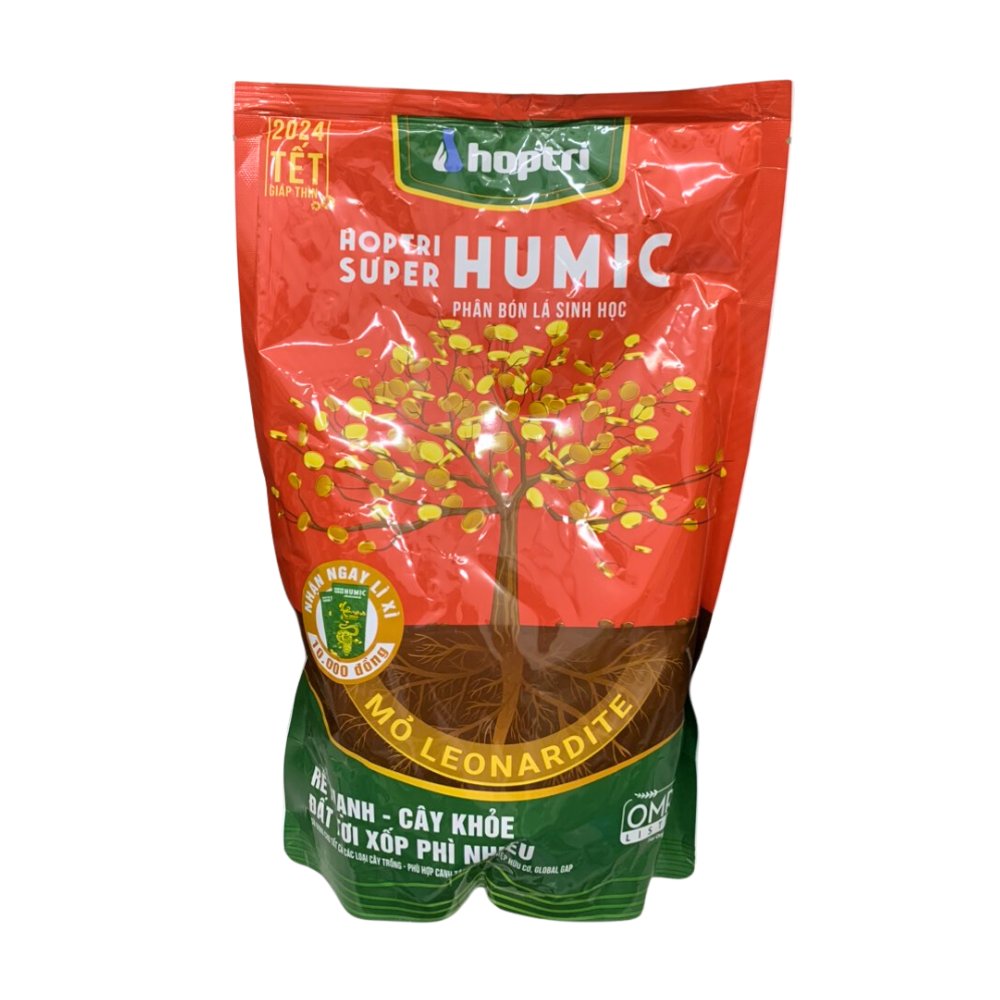 Phân Bón Lá Super Acid Humic Hợp Trí (1kg), Phân hữu cơ giúp ra rễ, cải tạo đất 2