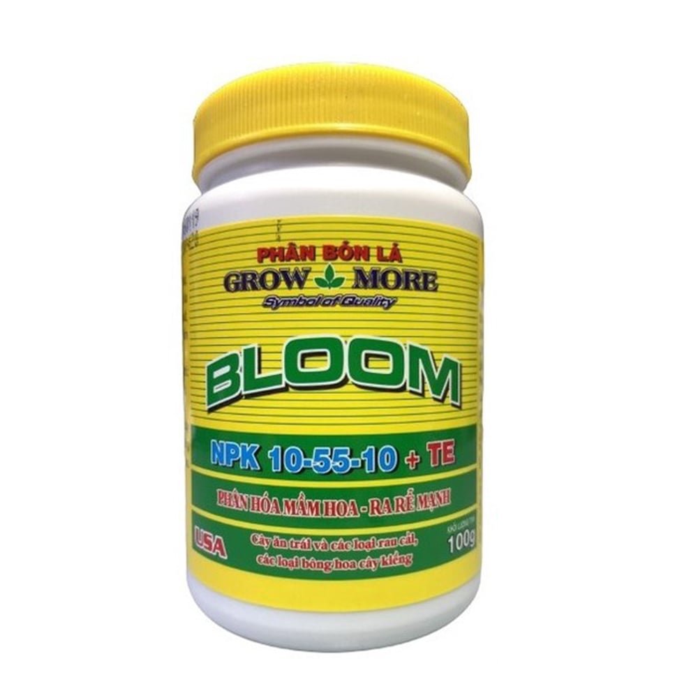Phân bón lá Growmore Bloom 10-55-10+TE kích thích hoa, kích nụ cho hoa mai, hoa lan 3