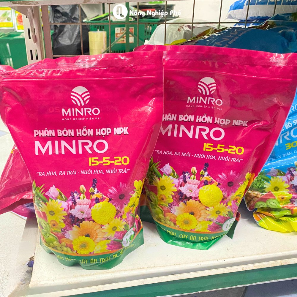 Phân NPK MINRO 15-5-20 – Phân bón hỗn hợp giúp cây ra hoa, đậu trái 3