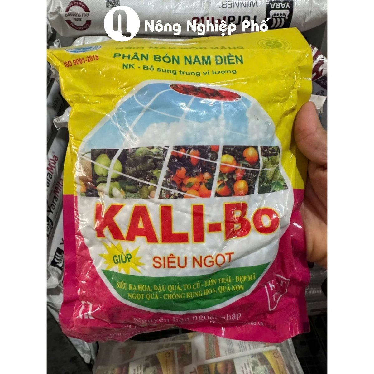 Phân bón hỗn hợp NK-Vi Lượng Nam Điền Kali-Bo – Gói 1kg 2