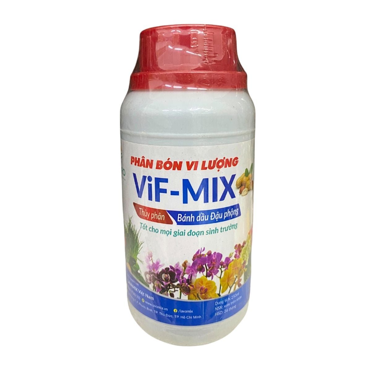 Phân bánh dầu đậu phộng dạng nước – Chai 250ml