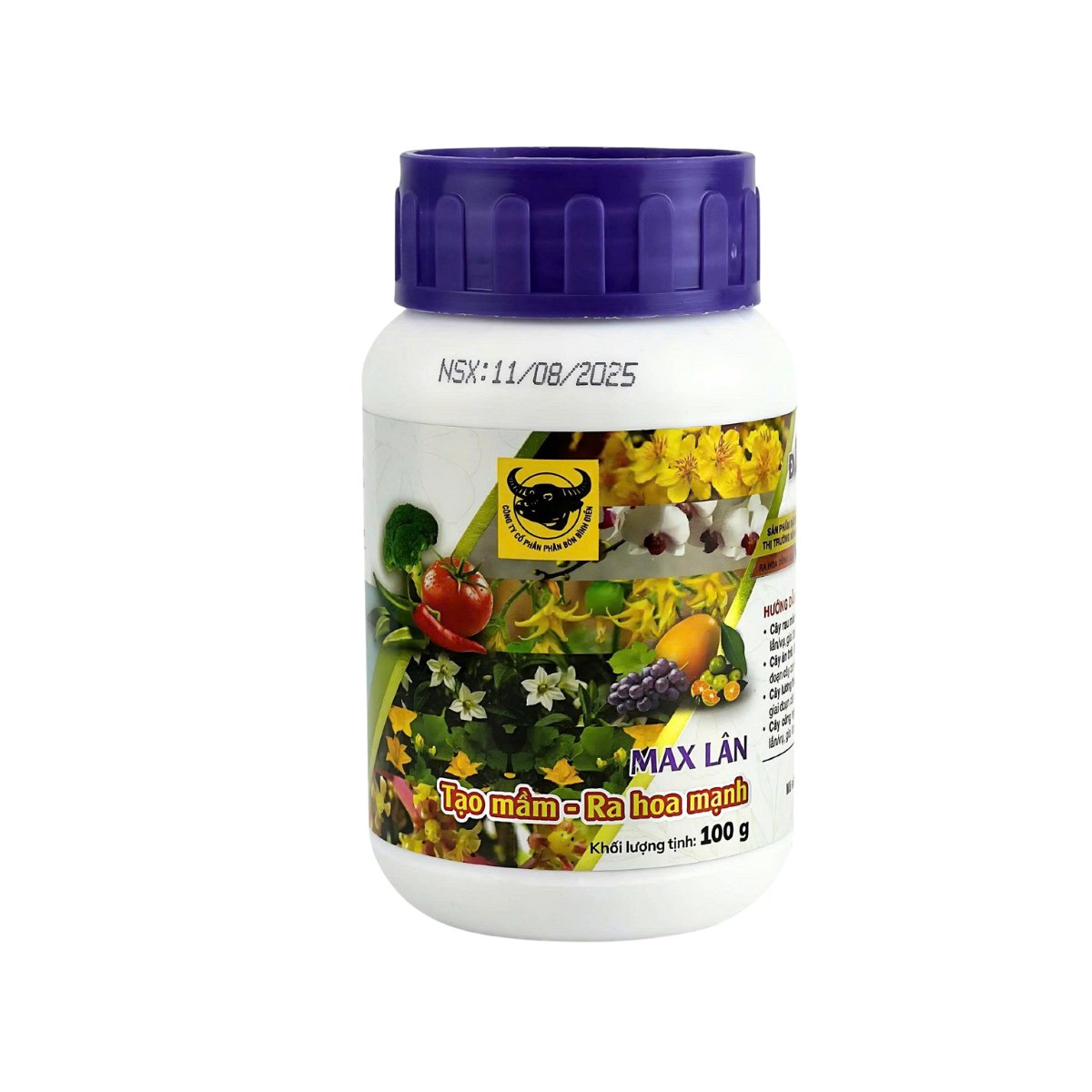 Phân Đầu Trâu MAX LÂN 58 siêu kích tạo mầm hoa – Chai 100 gram 2