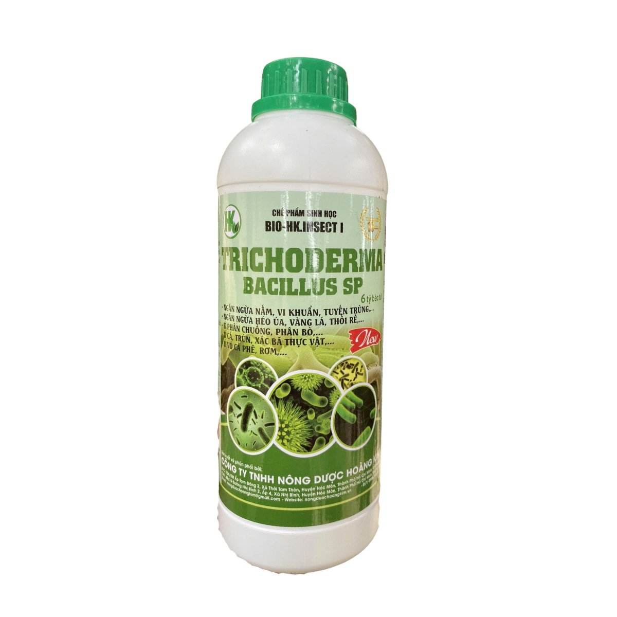 Nấm TRICHODERMA BACILLUS Dạng Nước – Chai 1 Lít 2