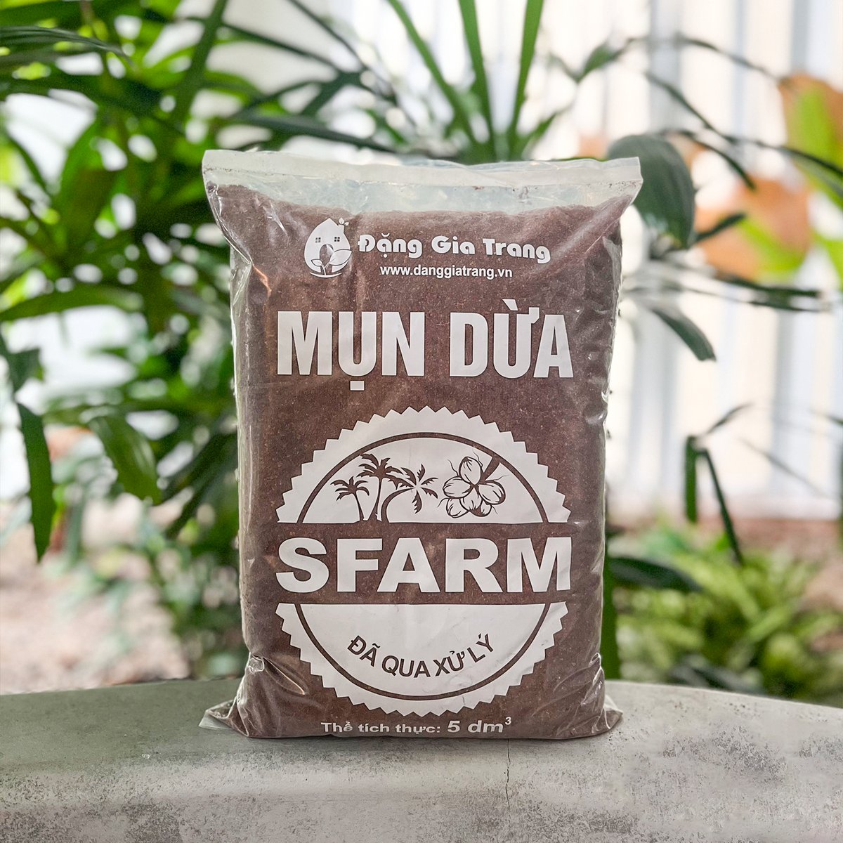 Mụn dừa SFARM đã qua xử lý – Tơi xốp, giữ ẩm cực tốt, trồng rau sạch 2