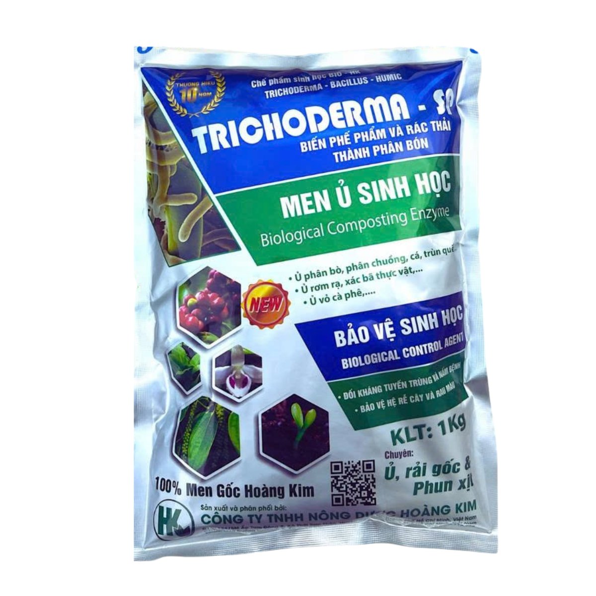 Men Ủ Phân Sinh Học Trichoderma – Gói 1Kg 2