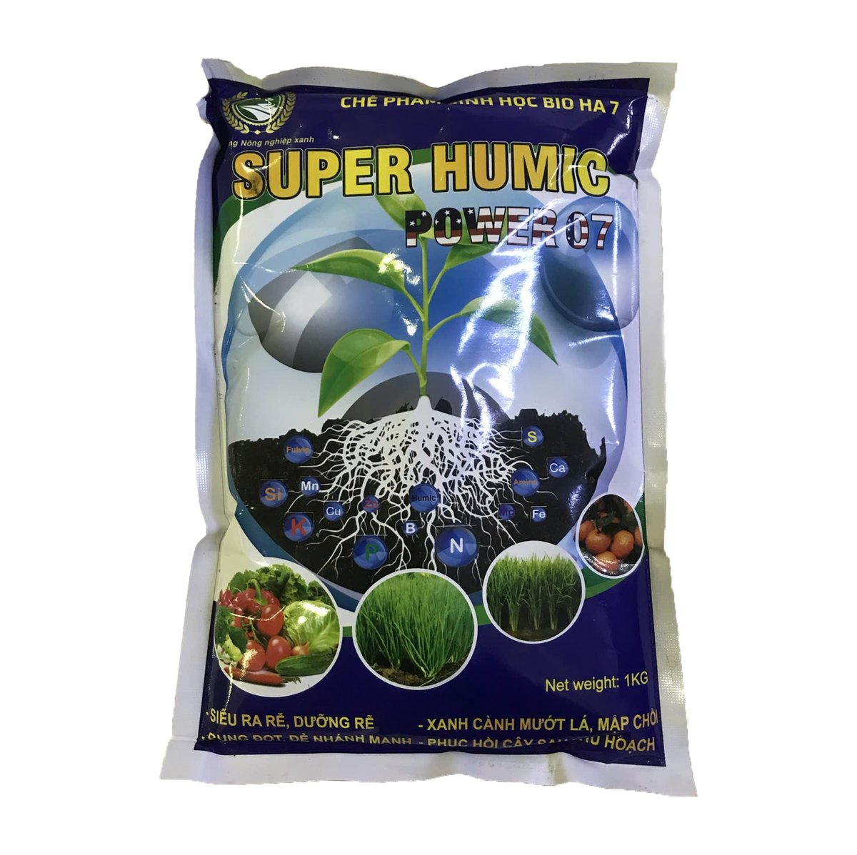 Chế phẩm sinh học Hoàng Anh Super Humic Power 07 (Bio HA 7) – Gói 1kg (ĐN) 2