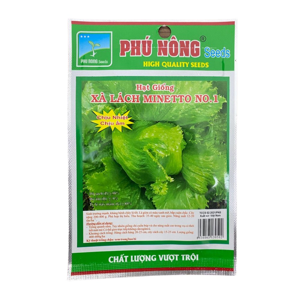 Hạt giống Xà lách MINETTO – Gói 2 gram