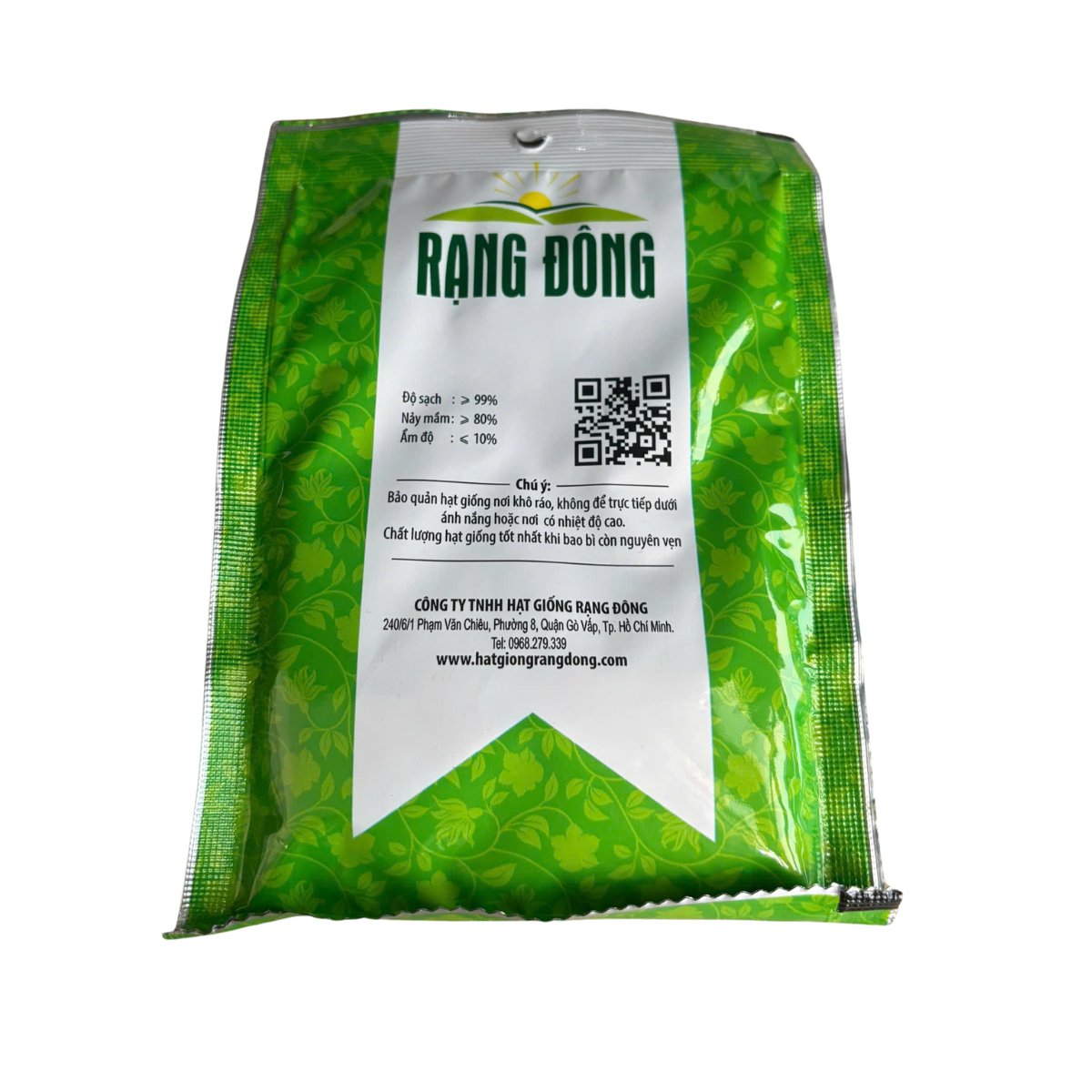 Hạt giống Rau muống lá tre RADO 12 3