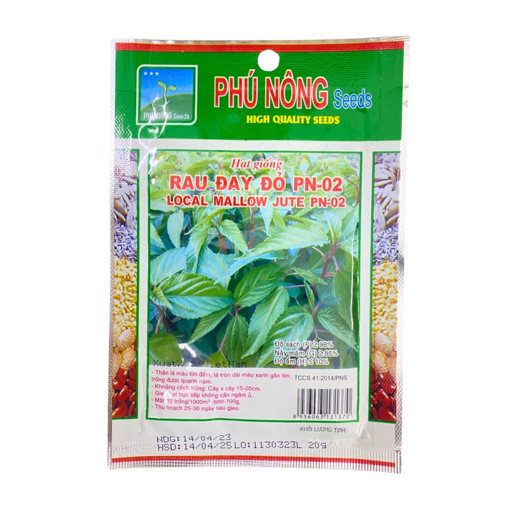 Hạt giống Rau Đay Đỏ PN – Gói 20 gram 2