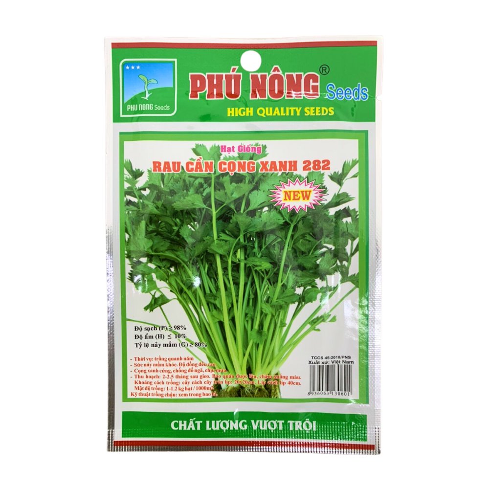 Hạt giống rau cần cọng xanh PN 282