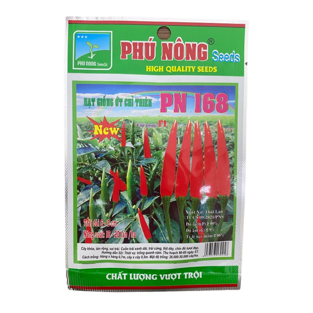 Hạt Giống Ớt Chỉ Thiên PN 168 2