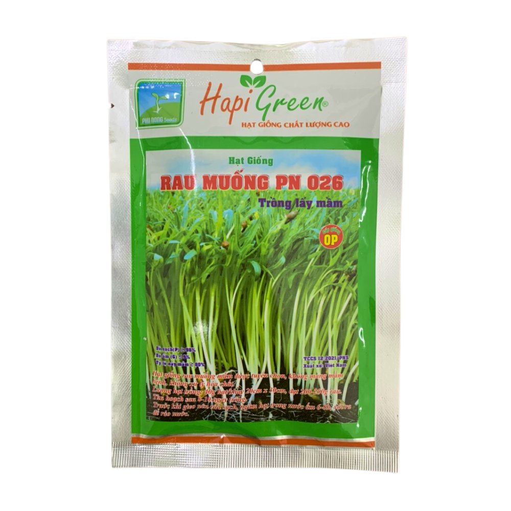 Hạt giống mầm rau muống HAPI PN – Gói 100 gram