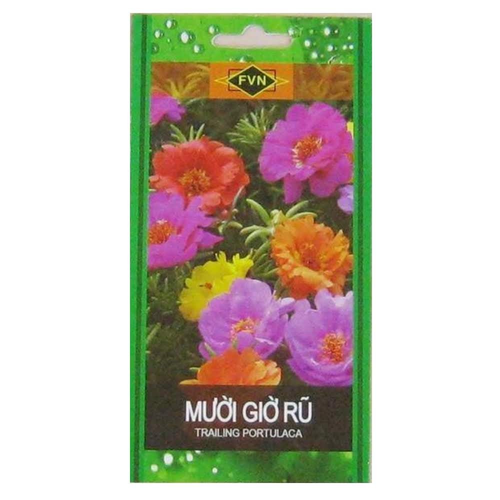 Hạt giống hoa Mười Giờ Rũ FVN – Gói 10 hạt 2