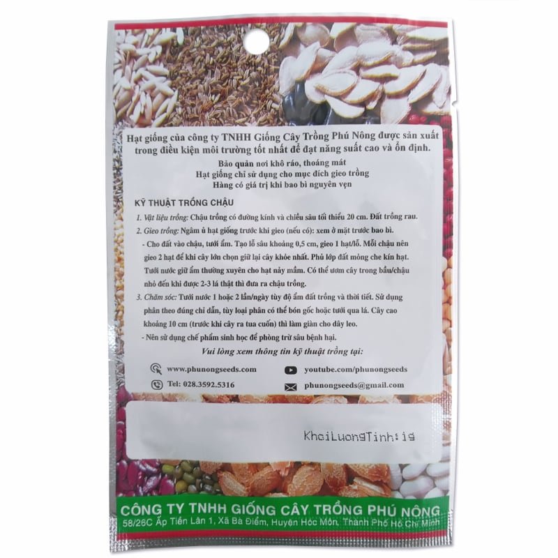 Hạt giống Dưa Leo Siêu Năng Suất PN – Gói 1 gram 2