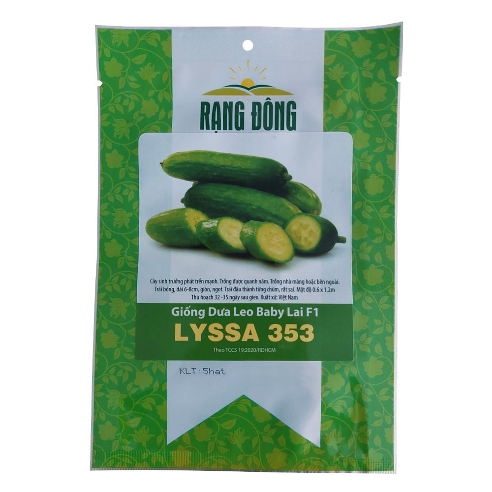 Hạt giống Dưa leo Baby Lyssa 353 – Gói 5 hạt