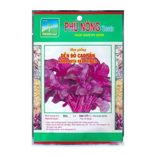 Hạt giống Dền Đỏ Lá Tròn PN 200 2
