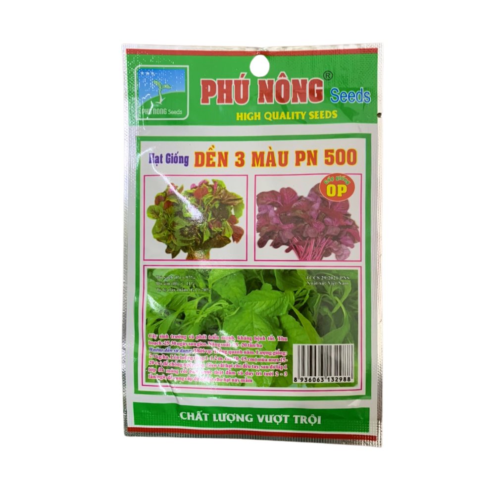 Hạt giống Dền 3 màu PN 500 – Gói 20 gram