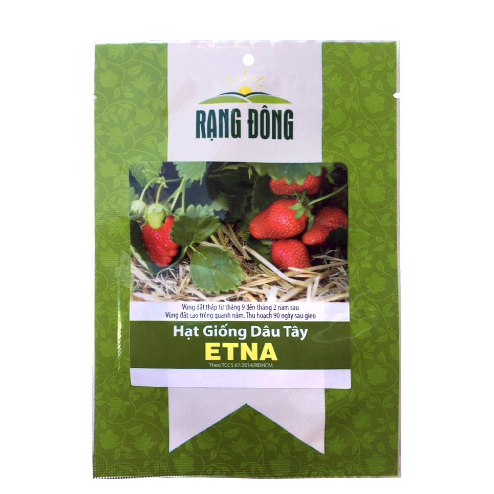 Hạt giống Dâu tây ETNA – Gói 0.05 gram 2