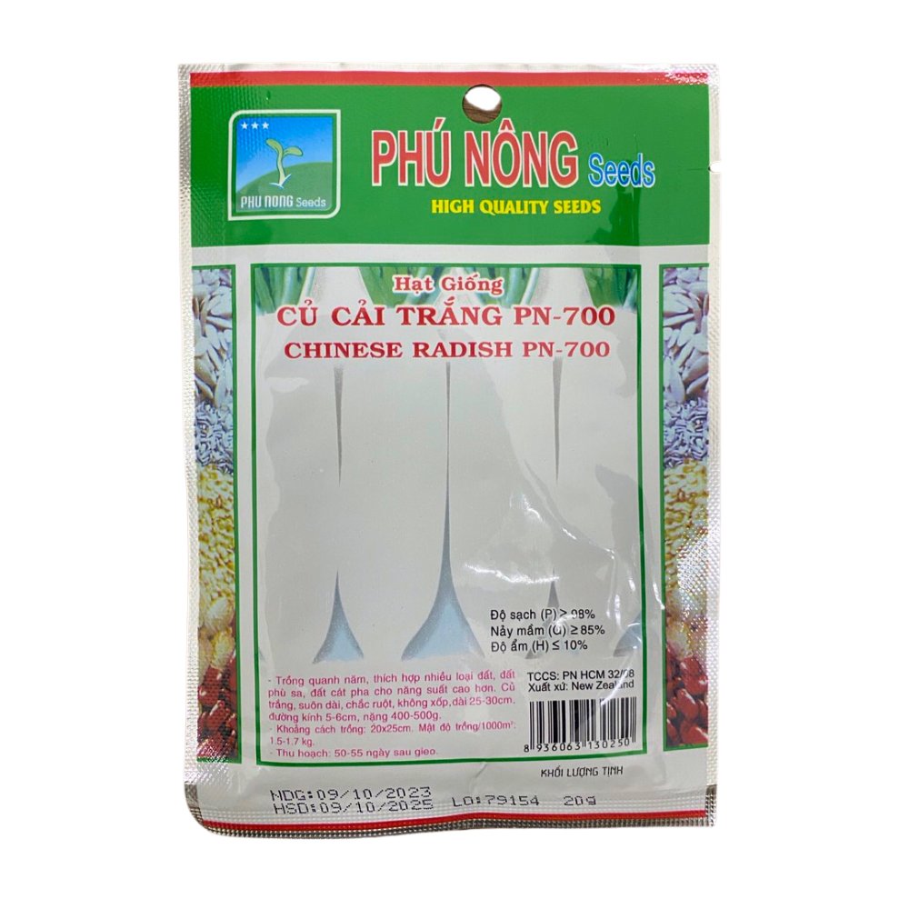 Hạt giống Củ Cải Trắng PN-700