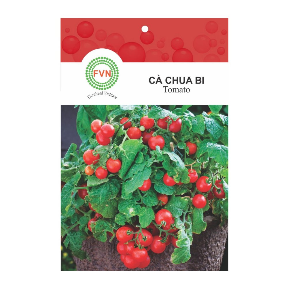 Hạt giống Cà chua bi đỏ FVN – Gói 5 hạt